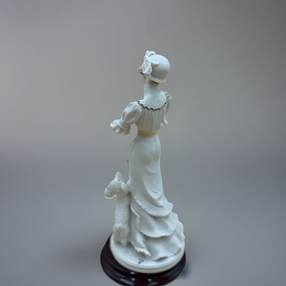 Giuseppe Armani "Dear Friends" Figurine Florence Lady with Poodle & Gold 1994 - Picture 4 of 11